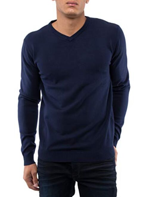 XRAY V-Neck Sweater for Men Soft Slim Fit Middleweight Pullover