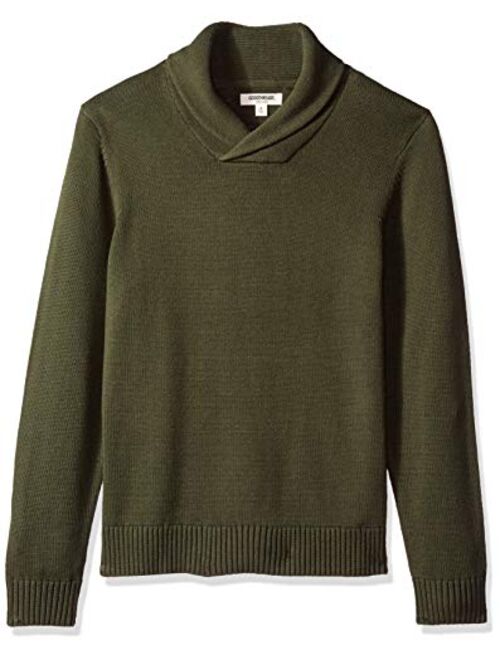 Amazon Brand - Goodthreads Men's Soft Cotton Shawl Sweater