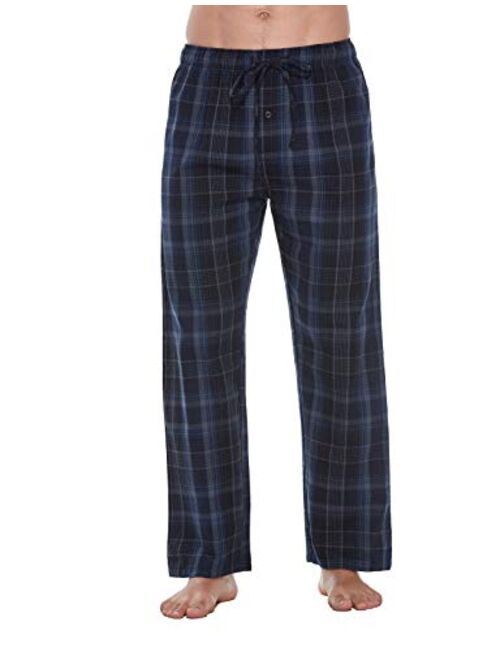 YINC Men's 100% Cotton Super Soft Flannel Pajama Pants