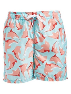 Men's Havana Swim Trunks (Regular & Extended Sizes)