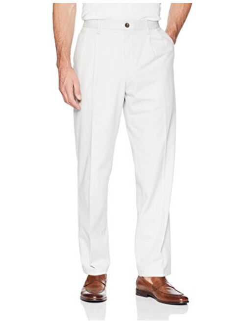 Amazon Essentials Classic-fit Wrinkle-Resistant Pleated Chino Pant