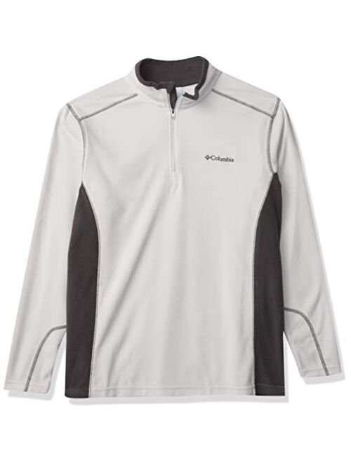 Columbia Men's Klamath Range II Half Zip Pullover, Lightweight Microfleece, Sun Protection