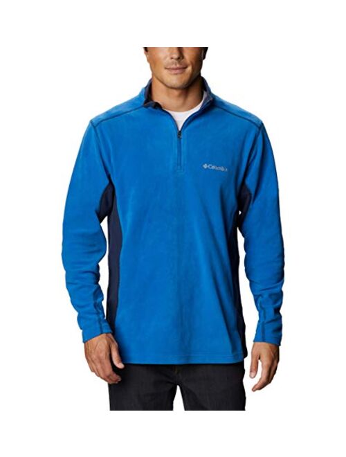 Columbia Men's Klamath Range II Half Zip Pullover, Lightweight Microfleece, Sun Protection