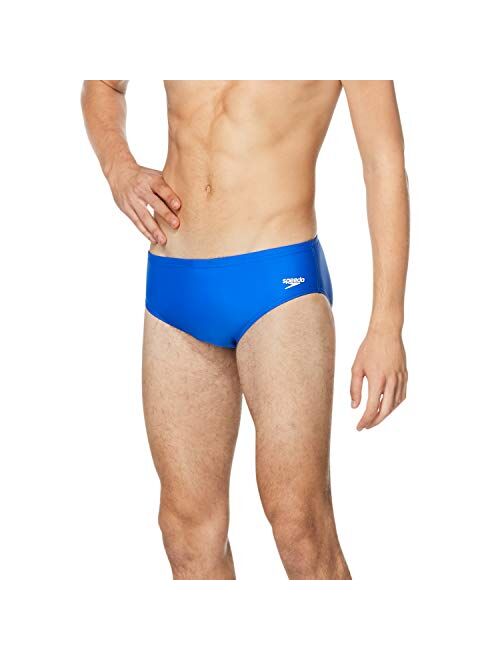 Speedo Men's Swimsuit Brief Powerflex Eco Solid Adult