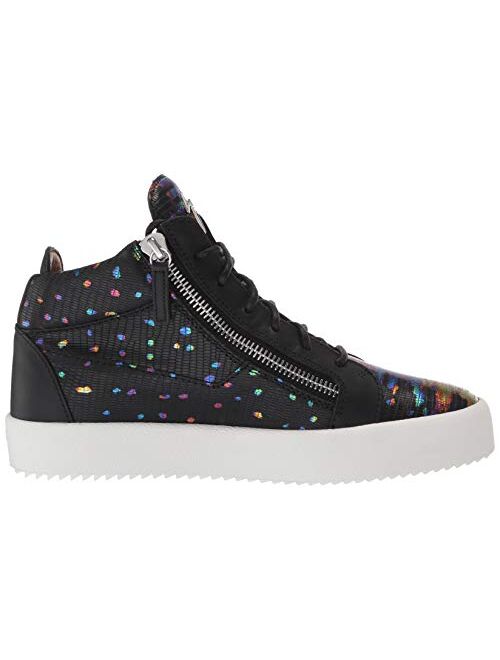 Giuseppe Zanotti Lace Up Chain Decor Sneaker