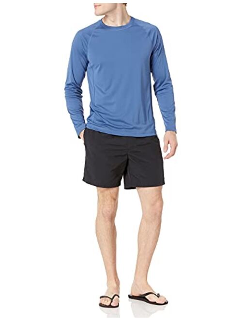 Amazon Essentials Men's Long-Sleeve Quick-Dry UPF 50 Swim Tee