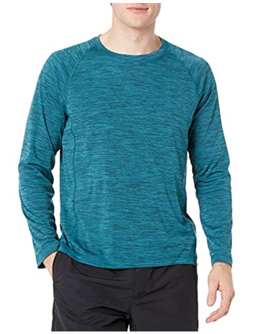 Amazon Essentials Men's Long-Sleeve Quick-Dry UPF 50 Swim Tee