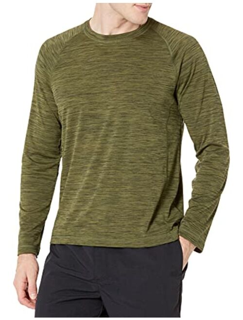 Amazon Essentials Men's Long-Sleeve Quick-Dry UPF 50 Swim Tee