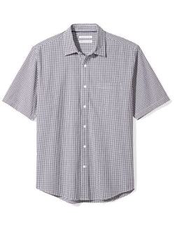 Men's Regular-fit Short-Sleeve Poplin Shirt