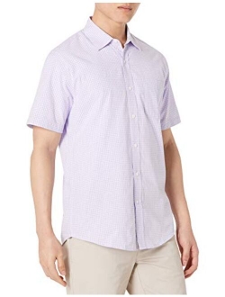 Men's Regular-fit Short-Sleeve Poplin Shirt