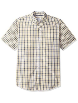 Men's Regular-fit Short-Sleeve Poplin Shirt