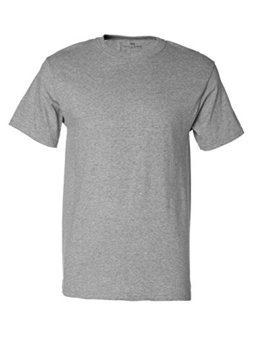 Marc Stevens Men's Heavyweight Cotton Short Sleeve Crew Neck T-Shirt - MS00010