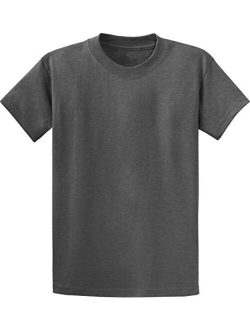 Clothe Co. Mens Heavyweight 100% Cotton Short Sleeve T-Shirt