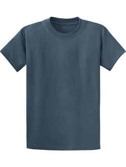 Clothe Co. Mens Heavyweight 100% Cotton Short Sleeve T-Shirt