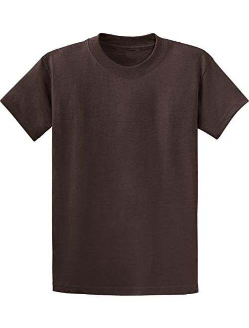 Clothe Co. Mens Heavyweight 100% Cotton Short Sleeve T-Shirt