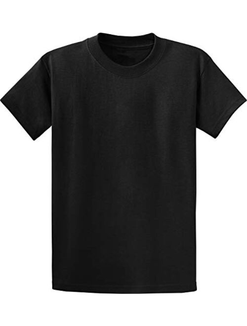 Clothe Co. Mens Heavyweight 100% Cotton Short Sleeve T-Shirt