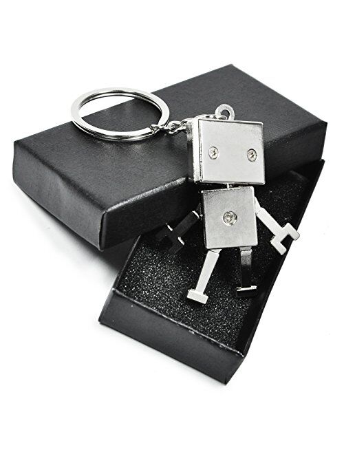 Lucky Key Chain (Silver Robot)