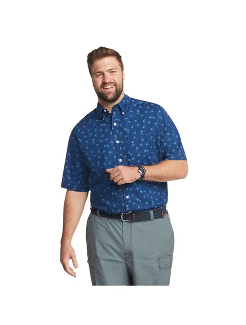 Big and Tall IZOD Sportswear Dockside Chambray Button-Down Shirt