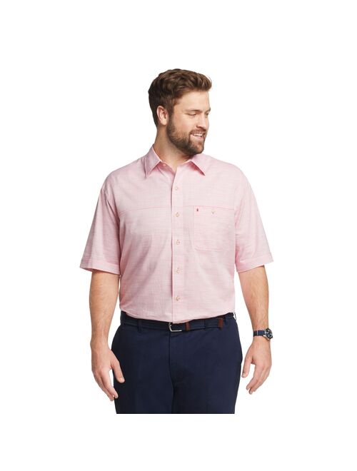 Big and Tall IZOD Sportswear Dockside Chambray Button-Down Shirt