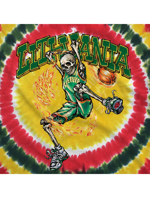 GRATEFUL DEAD-LITHUANIA SLAMMIN-1996-2Sd TIE DYE T-SHIRT S-M-L-XL-2X-3X-4X-5X-6X