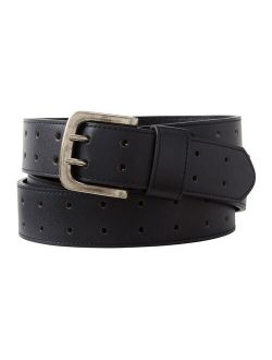 Kingsize Men's Big and Tall Double Prong Belt