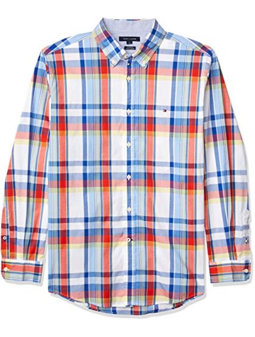 Tommy Hilfiger Men's Long Sleeve Button Down Shirt in Classic Fit