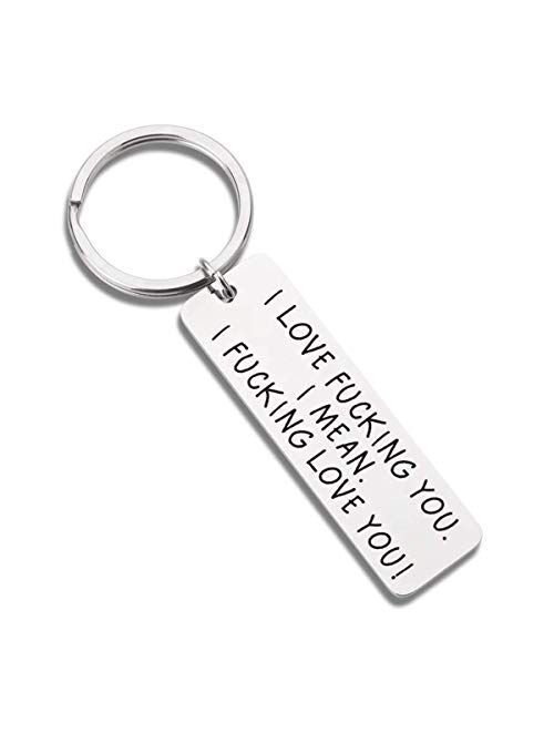 Husband Keychain Birthday Gift Funny Couple Keychains Gift from Girlfriend Wife