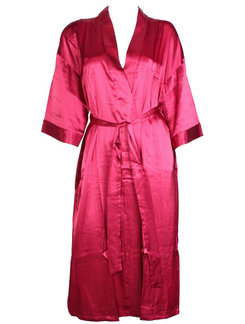 Intimo Mens Silk Kimono Robe