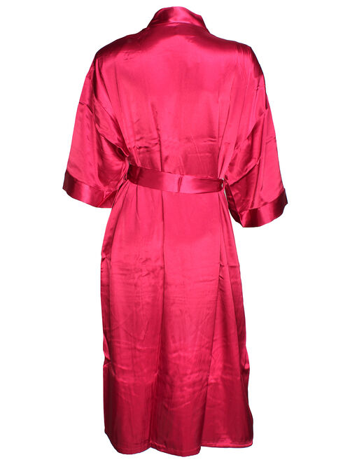 Intimo Mens Silk Kimono Robe