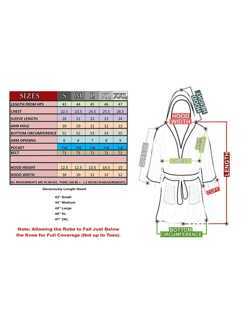 Men Terry Robe Contrast Bathrobe Shawl Collar Spa Bathrobe For Men Plus Size