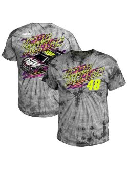 Men's Hendrick Motorsports Team Collection Gray Jimmie Johnson Ally Tie Dye T-Shirt