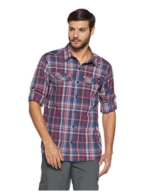 Columbia Mens Silver Ridge Plaid Long Sleeve Shirt