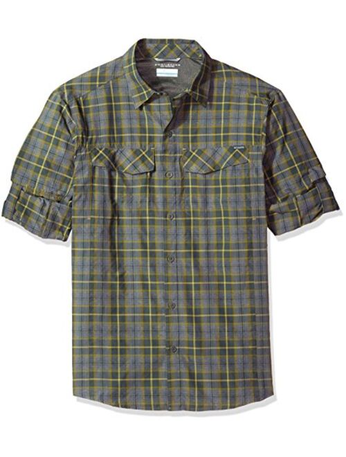 Columbia Mens Silver Ridge Plaid Long Sleeve Shirt