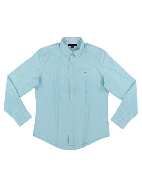 Tommy Hilfiger Mens Custom Fit Long Sleeve Buttondown Shirt