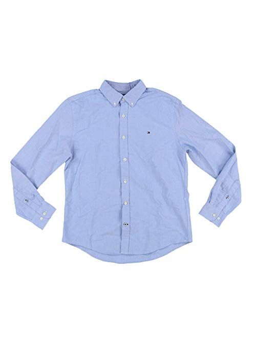 Tommy Hilfiger Mens Custom Fit Long Sleeve Buttondown Shirt