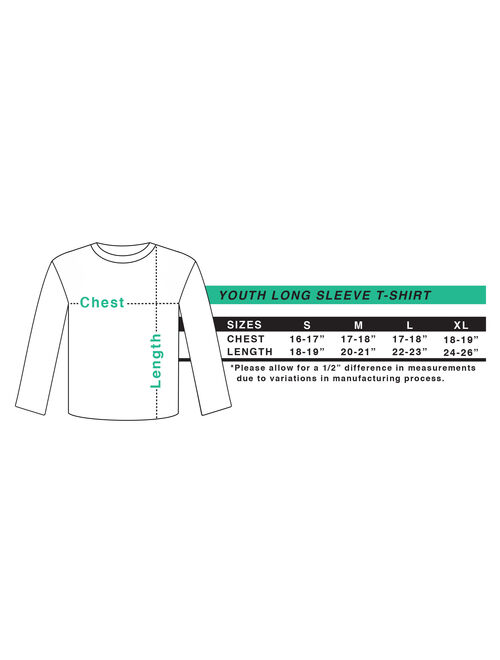 100 Days of School green dinosaur Youth Long Sleeve T-Shirt