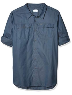 Men's Silver Ridge 2.0 Plaid Long Sleeve Shirt, UV Sun Protection, Moisture Wicking Fabric