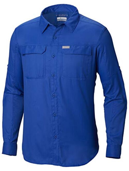 Columbia Men's Silver Ridge 2.0 Plaid Long Sleeve Shirt, UV Sun Protection, Moisture Wicking Fabric