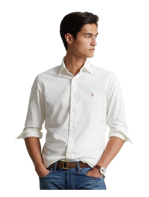 Polo Ralph Lauren Men's Classic Fit Long Sleeve Solid Oxford Shirt