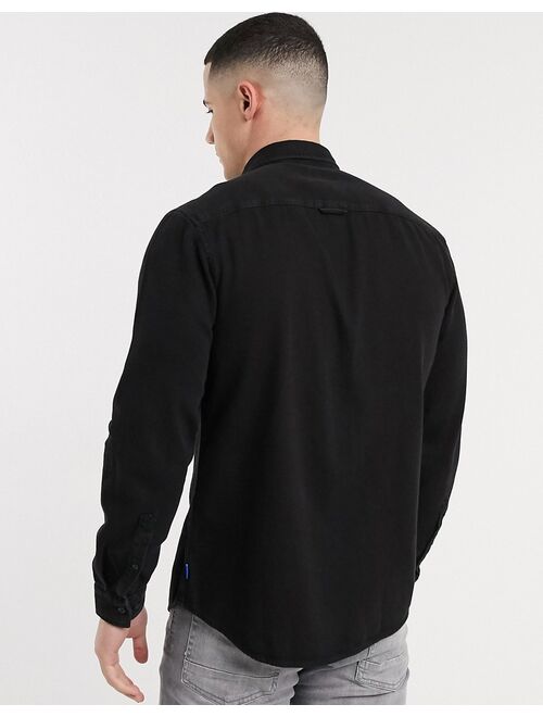 Esprit denim shirt in black wash