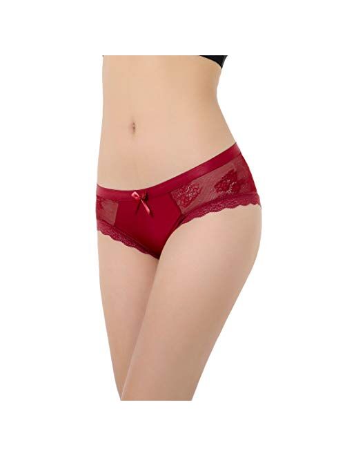 Emprella Underwear for Women - Assorted Bikini 12 Pack Seamless
