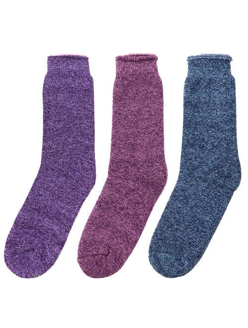 Falari 3-Pack Women's Heated Sox Thermal Socks Excellent for Cold Weather Keep Foot Warm