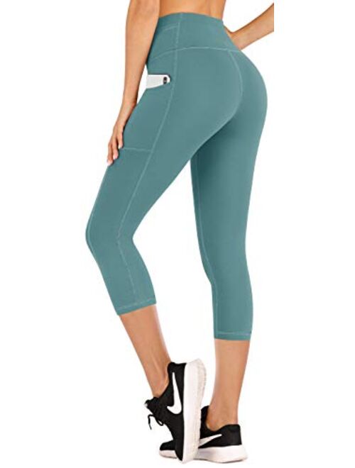 IUGA Leggings for Women with Pockets High Waist Yoga Pants for Women 4 Way Stretch Workout Leggings for Women