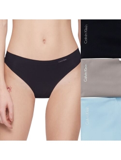 Women's Invisibles 3-Pack Thong Underwear QD3558