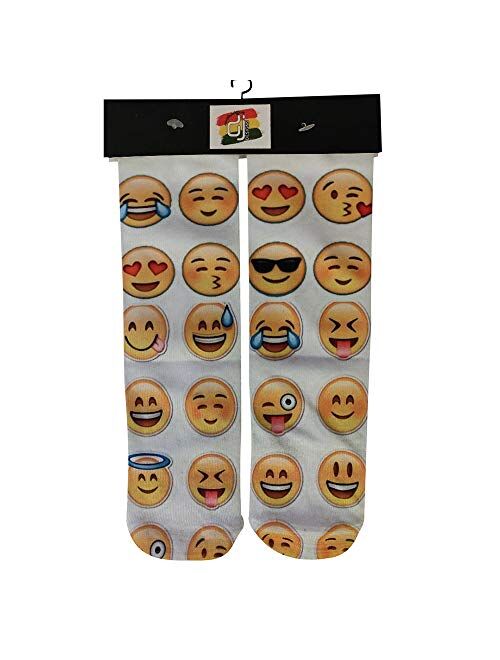 Kids Teens Adult Socks Mid Crew 3D Print Fits Men Women Boys Girls Youth Children Funny Novelty Over 70 Designs