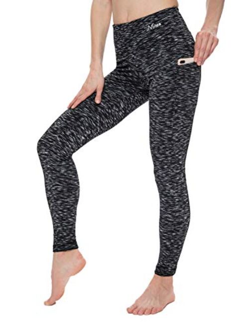 Nirlon High Waisted Compression Leggings, Workout Yoga Pants Plus Size