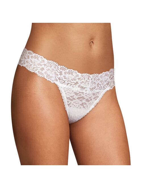 Women's Maidenform All-Over Lace Thong Panty DMESLT