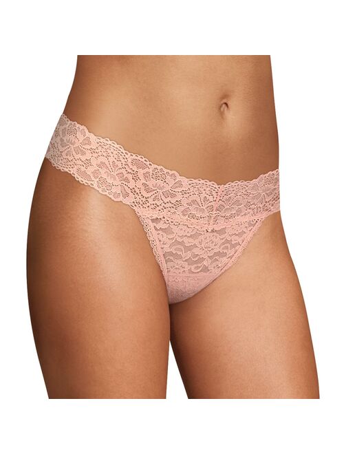 Women's Maidenform All-Over Lace Thong Panty DMESLT