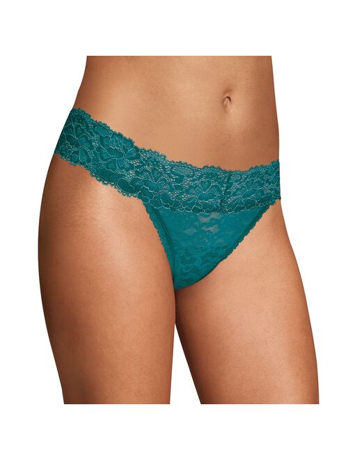 Women's Maidenform All-Over Lace Thong Panty DMESLT