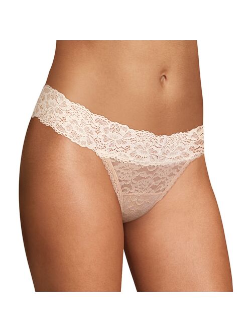 Women's Maidenform All-Over Lace Thong Panty DMESLT